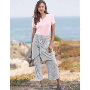 Boho Yoga Wrap Skirt Pants